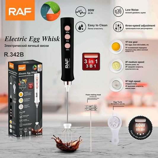 Rechargeable Egg Beater & Coffee Frother