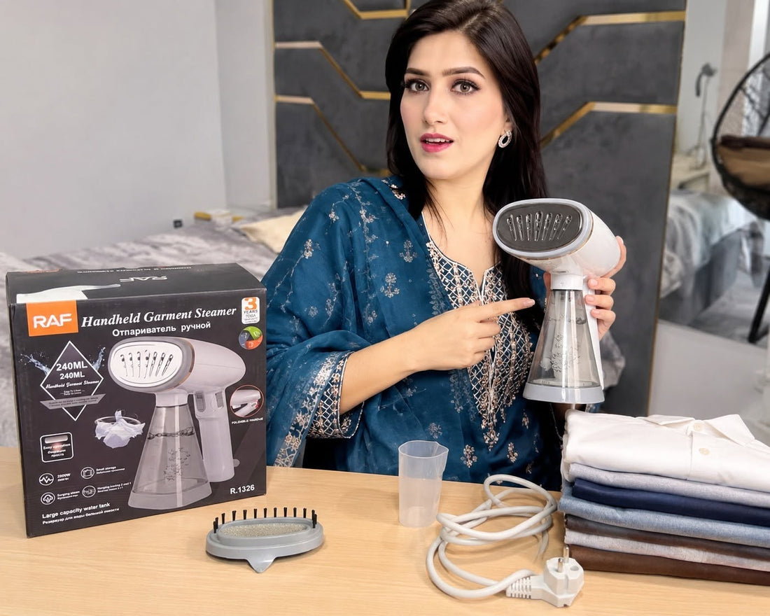 How to Use the RAF Garment Steamer R.1326 for Professional Wrinkle-Free Results