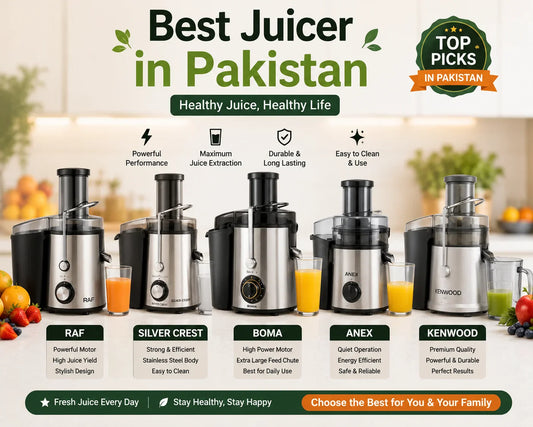 Best Juicer Machine in Pakistan 2026— Types, Prices and Top Picks
