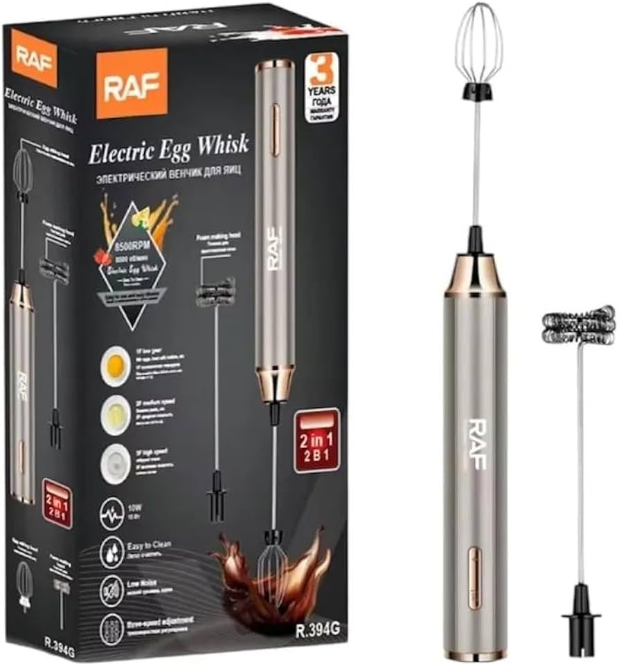 RAF Electric Egg Whisk 394G  stainless steel