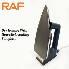 RAF Dry Iron R.1108  Non Stick Soleplate