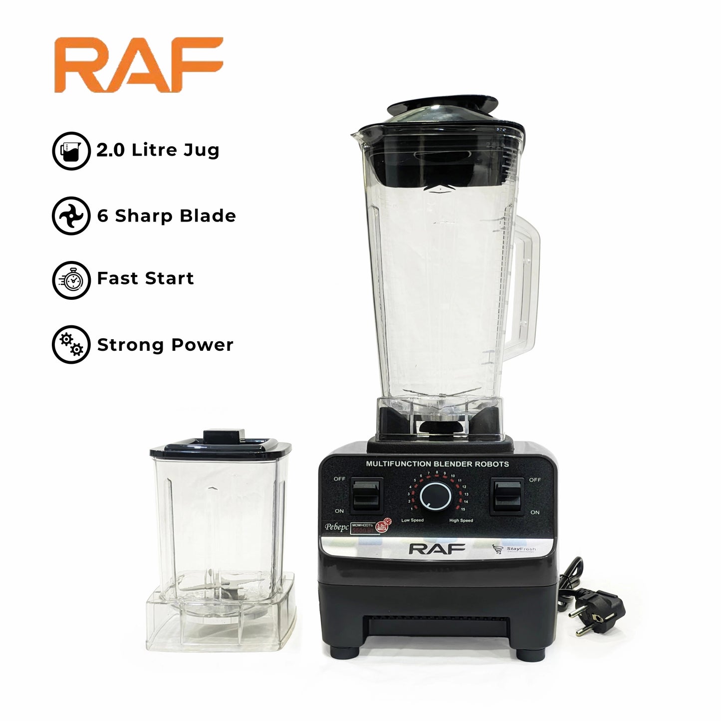 RAF 2 in 1 blender 